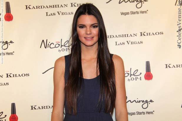 Kendall Jenner at Kardashian Khaos Store Opening in Las Vegas 15.12.11