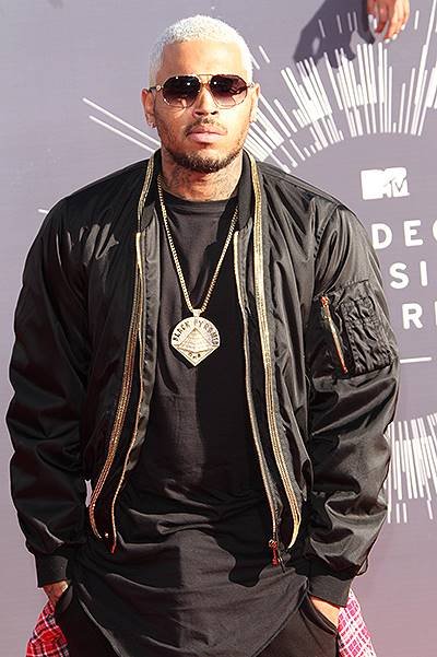 2014 MTV Video Music Awards - Arrivals held at the Forum Featuring: Chris Brown Where: Los Angeles, California, United States When: 24 Aug 2014 Credit: Adriana M. Barraza/WENN.com