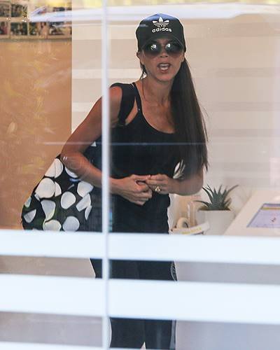 Victoria Beckham seen at SoulCycle