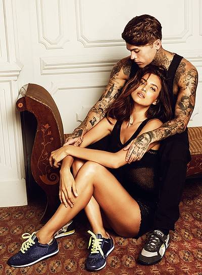 Irina Shayk and Stephen James in the new Autumn/Winter 2014 Collection for Spanish shoe brand XTI