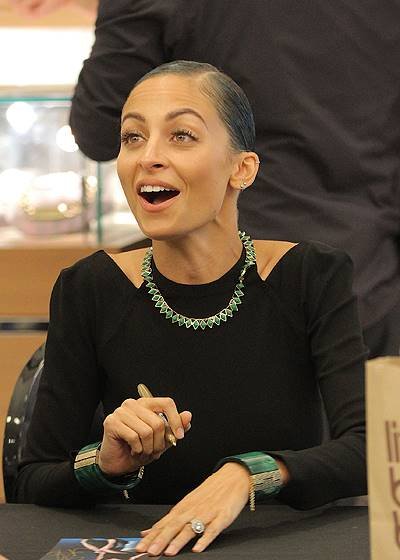 Nicole Richie does meet & greet at Bloomingdales in SoHo for her jewelry line House of Harlow