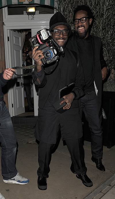 Celebrities leave Harry's Bar, after a private party. Adele was first to leave at 12.30am, followed by Beyonce at 4.15am. Jay-Z and Will.i.am left together at 4.25am Featuring: Will.i.am Where: London, United Kingdom When: 18 Oct 2014 Credit: Will Alexan